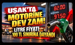 Uşak’ta Motorine Dev Zam! Litre Fiyatı 100 TL Sınırına Dayandı