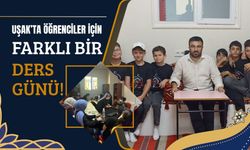 Uşak’ta Öğrenciler İçin Farklı Bir Ders Günü! Bu Kez Adres Gençlik Merkezi Oldu