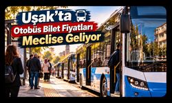 Uşak’ta Otobüs Bilet Fiyatları Meclise Geliyor