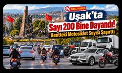 Uşak’ta Sayı 200 Bine Dayandı! Kentteki Motosiklet Sayısı Şaşırttı
