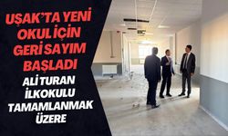 Uşak’ta Yeni Okul İçin Geri Sayım Başladı: Ali Turan İlkokulu Tamamlanmak Üzere