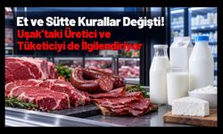 Et ve Sütte Kurallar Değişti! Uşak’taki Üretici ve Tüketiciyi de İlgilendiriyor