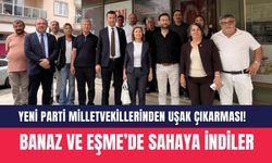 Yeni Parti Milletvekillerinden Uşak Çıkarması! Banaz ve Eşme’de Sahaya İndiler
