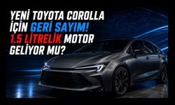 Yeni Toyota Corolla İçin Geri Sayım! 1.5 Litrelik Motor Geliyor mu?