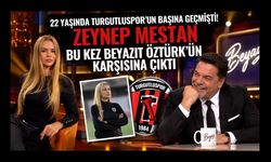 Turgutluspor’un İlk Kadın Teknik Direktörü Zeynep Mestan Bu Kez Beyazıt Öztürk’ün Karşısına Çıktı