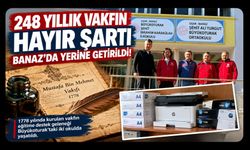 248 Yıllık Vakfın Hayır Şartı Banaz’da Yerine Getirildi!