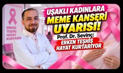 Uşaklı Kadınlara Meme Kanseri Uyarısı! Prof. Dr. Sevinç: Erken Teşhis Hayat Kurtarıyor