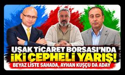 Uşak Ticaret Borsası’nda İki Cepheli Yarış! Beyaz Liste Sahada, Ayhan Kuşçu da Aday