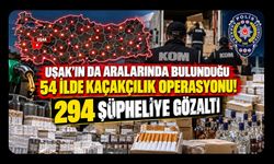 Uşak’ın da Aralarında Bulunduğu 54 İlde Kaçakçılık Operasyonu! 294 Şüpheliye Gözaltı
