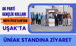 AK Parti Gençlik Kolları MKYK Üyesi İleri’den Uşak’ta ÜNİAK Standına Ziyaret