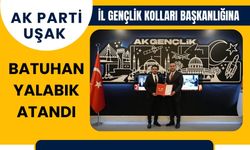 AK Parti Uşak İl Gençlik Kolları Başkanlığına Batuhan Yalabık Atandı