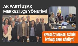 AK Parti Uşak Merkez İlçe Yönetimi Kemalöz Mahallesi’nin İhtiyaçlarını Görüştü
