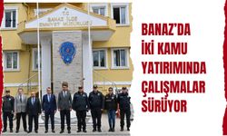 Banaz’da İki Kamu Yatırımında Çalışmalar Sürüyor