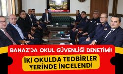 Banaz’da Okul Güvenliği Denetimi! İki Okulda Tedbirler Yerinde İncelendi
