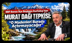 BBP Banaz İlçe Başkanı Kurtuluş'tan Murat Dağı Tepkisi: “O Madenleri Burada Açtırmayacağız”