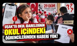 Uşak'ta Okul İdarelerinin Okul İçindeki Öğrencilerinden Haberi Yok!