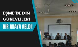 Eşme’de Din Görevlileri Bir Araya Geldi! Emekli İmamlar Tecrübelerini Paylaştı
