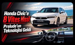 Honda Civic’e 8 Vites Hissi! Prelude’un Teknolojisi Geldi