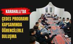 Karahallı’da ÇEDES Programı Kapsamında Öğrencilerle Buluşma