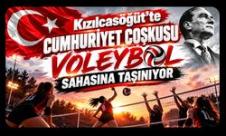 Kızılcasöğüt’te Cumhuriyet Coşkusu Voleybol Sahasına Taşınıyor