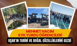 Mehmet Hacım KYK Yurdu Öğrencileri Uşak’ın Tarihi ve Doğal Güzelliklerini Gezdi