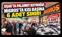 Uşak'ta Palamut Kuyruğu! Migros'ta Kişi Başına 6 Adet Sınırı