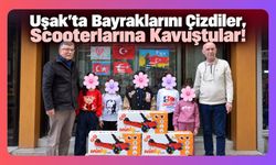 Uşak’ta Bayraklarını Çizdiler, Scooterlarına Kavuştular!