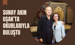 Sunay Akın Uşak’ta Okurlarıyla Buluştu, Kitap Fuarında Yoğun İlgi