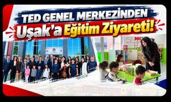 TED Genel Merkezinden Uşak’a Eğitim Ziyareti! Akademik Çalışmalar Masaya Yatırıldı