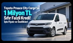 Toyota Proace City Cargo’ya 1 Milyon TL Sıfır Faizli Kredi! İşte Fiyatı ve Özellikleri