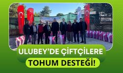 Ulubey’de Çiftçilere Tohum Desteği! Kaymakam Ören ve Başkan Koçlu Programa Katıldı