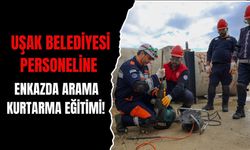 Uşak Belediyesi Personeline Enkazda Arama Kurtarma Eğitimi! AFAD Ekipleri Harekete Geçti