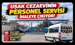 Uşak Cezaevinin 2027 Yılı Personel Servisi İçin İhaleye Çıkılıyor!