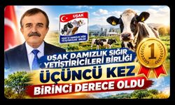 Uşak Damızlık Sığır Yetiştiricileri Birliği Üçüncü Kez Birinci Derece Oldu