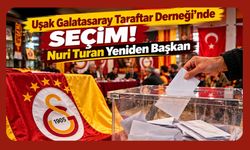 Uşak Galatasaray Taraftar Derneği’nde Seçim! Nuri Turan Yeniden Başkan