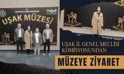 Uşak İl Genel Meclisi Komisyonundan Müzeye Ziyaret