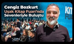 Cengiz Bozkurt Uşak Kitap Fuarı’nda Sevenleriyle Buluştu