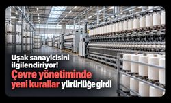 Uşak sanayicisini ilgilendiriyor! Çevre yönetiminde yeni kurallar yürürlüğe girdi