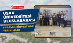 Uşak Üniversitesi Uluslararası Seramik Zirvesi'nde Yerini Aldı