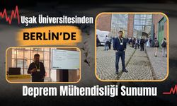Uşak Üniversitesinden Berlin’de Deprem Mühendisliği Sunumu
