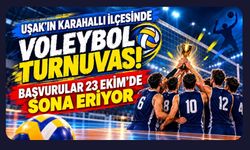 Uşak’ın Karahallı İlçesinde Voleybol Turnuvası! Başvurular 23 Ekim’de Sona Eriyor