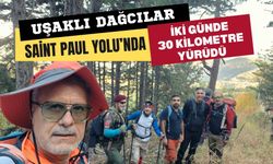 Uşaklı Dağcılar Saint Paul Yolu’nda İki Günde 30 Kilometre Yürüdü