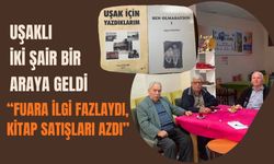 Uşaklı İki Şair Bir Araya Geldi: “Fuara İlgi Fazlaydı, Kitap Satışları Azdı”