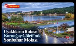 Uşaklıların Rotası: Karaağaç Göleti’nde Sonbahar Molası