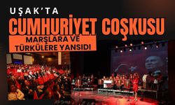 Uşak’ta Cumhuriyet Coşkusu Marşlara ve Türkülere Yansıdı