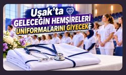 Uşak’ta Geleceğin Hemşireleri Üniformalarını Giyecek