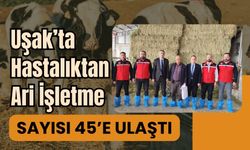 Uşak’ta Hastalıktan Ari İşletme Sayısı 45’e Ulaştı