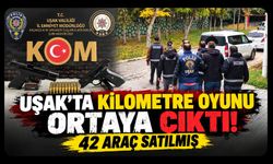 Uşak’ta 43 Aracın Kilometresi Düşürülmüş! 3 Kişi Tutuklandı