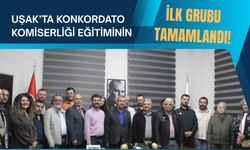Uşak’ta Konkordato Komiserliği Eğitiminin İlk Grubu Tamamlandı!