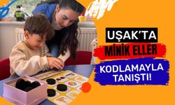 Uşak’ta Minik Eller Kodlamayla Tanıştı!
